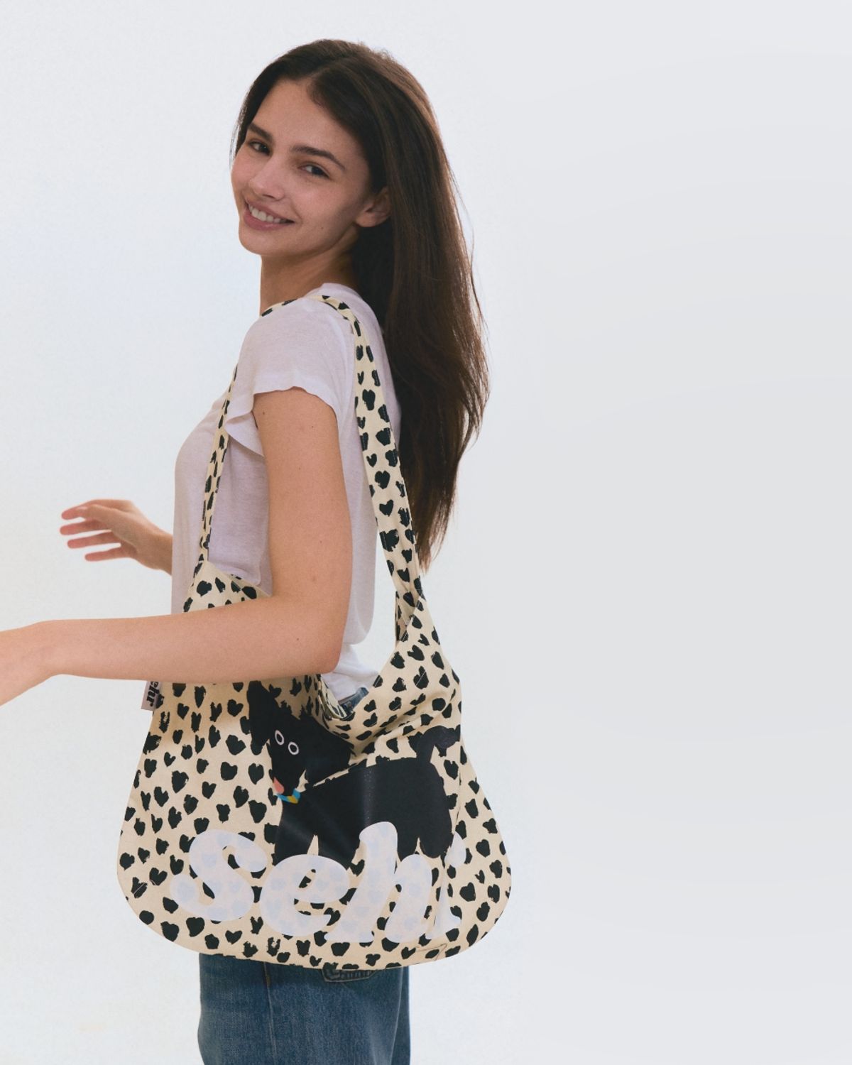 세르(SEHR) My Puppy Love Easy Bag (Ivory)