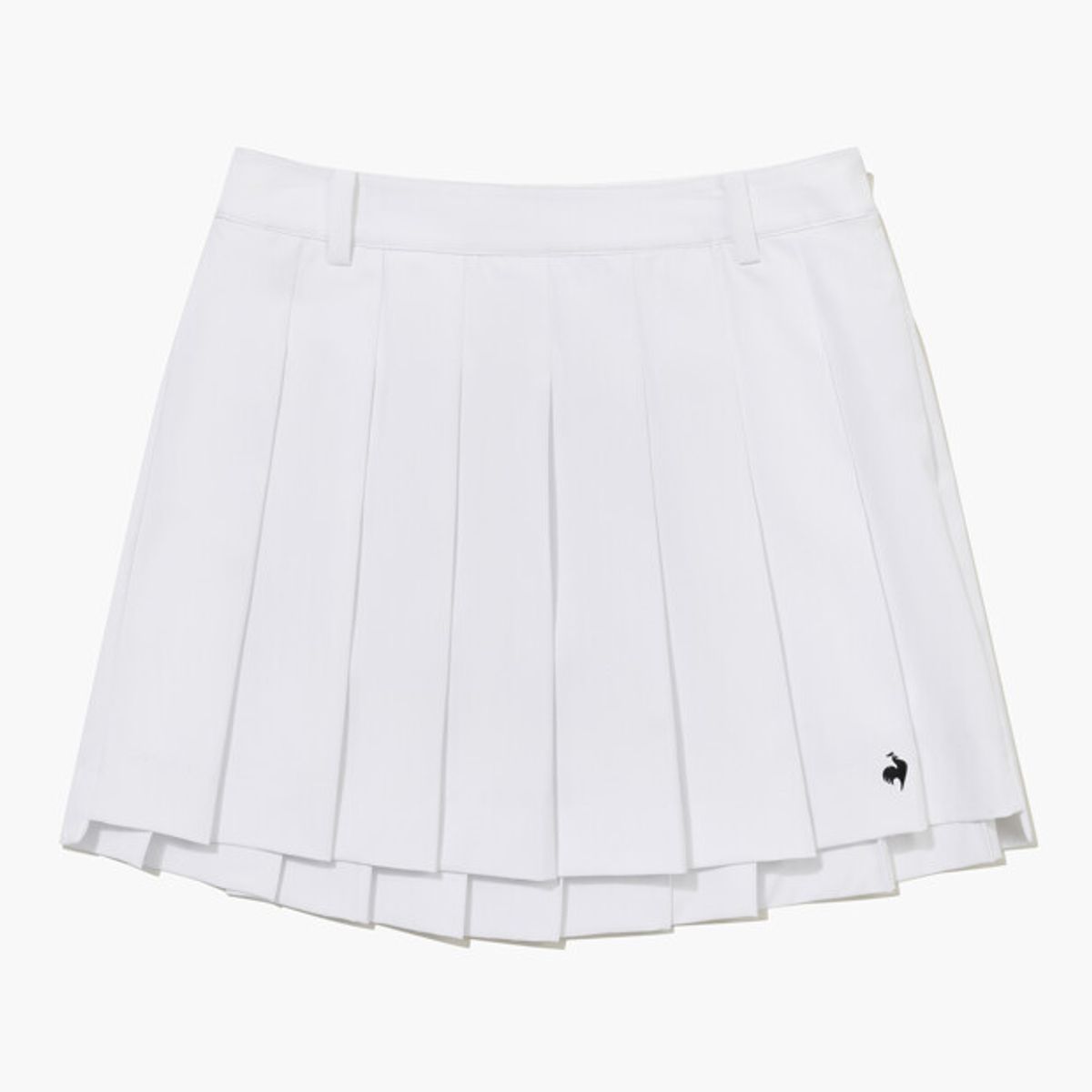 르꼬끄 골프(LECOQ GOLF) 여성 밴딩 플리츠 스커트 _WHTE GR322LSK81