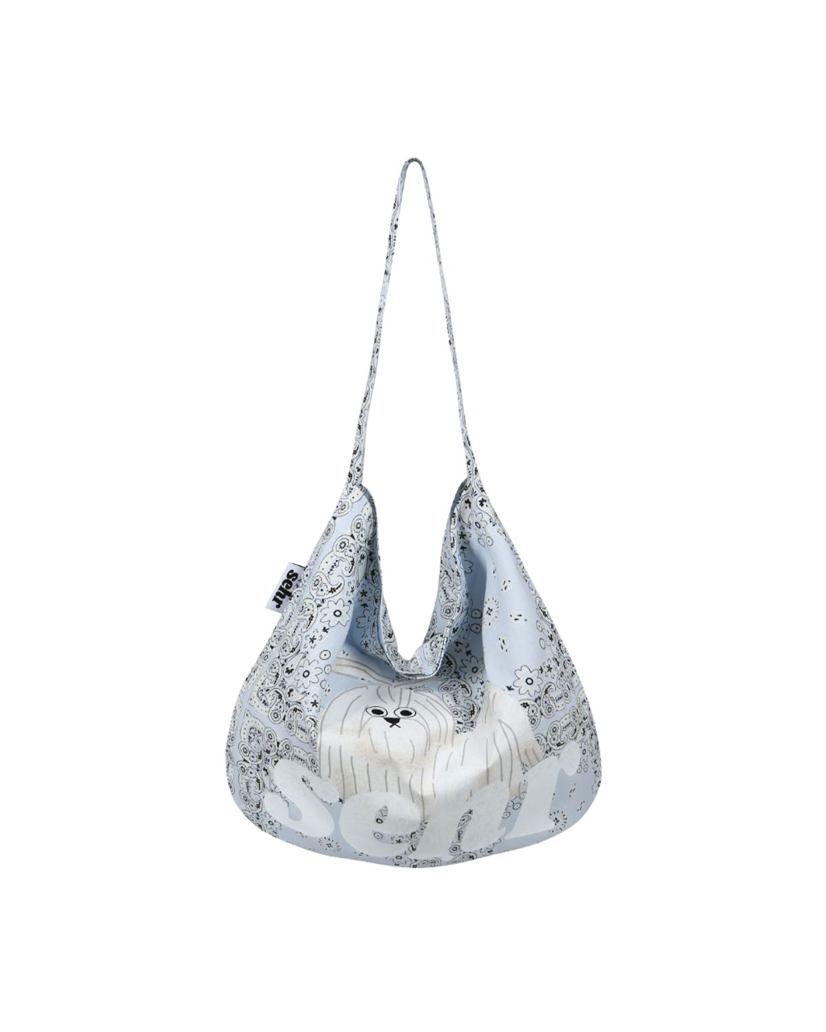 세르(SEHR) My Puppy Paisley Easy Bag (Light Blue)
