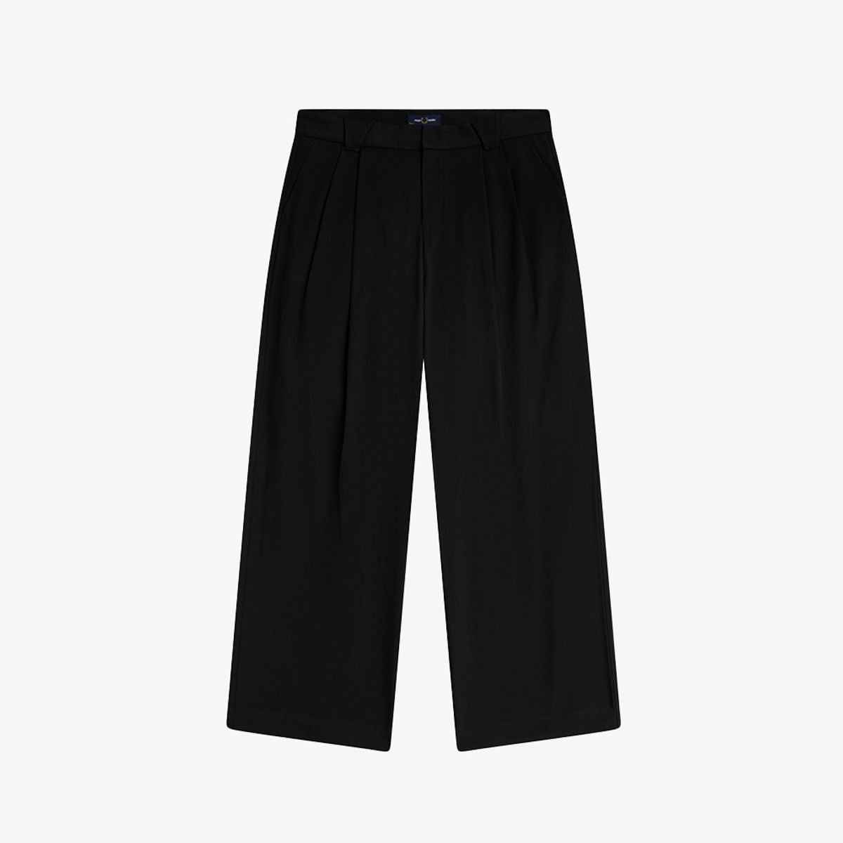 프레드페리(FRED PERRY) [Sharp] 플리츠 트라우저 - 블랙모스 AFPM2G3T300-69D