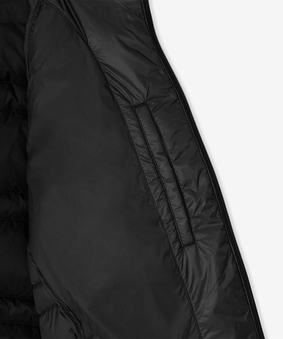 뉴발란스(NEW BALANCE) NBNPG41913 / UNI 플라잉77 슈퍼라이트 후드형 경량 구스다운 (BLACK)