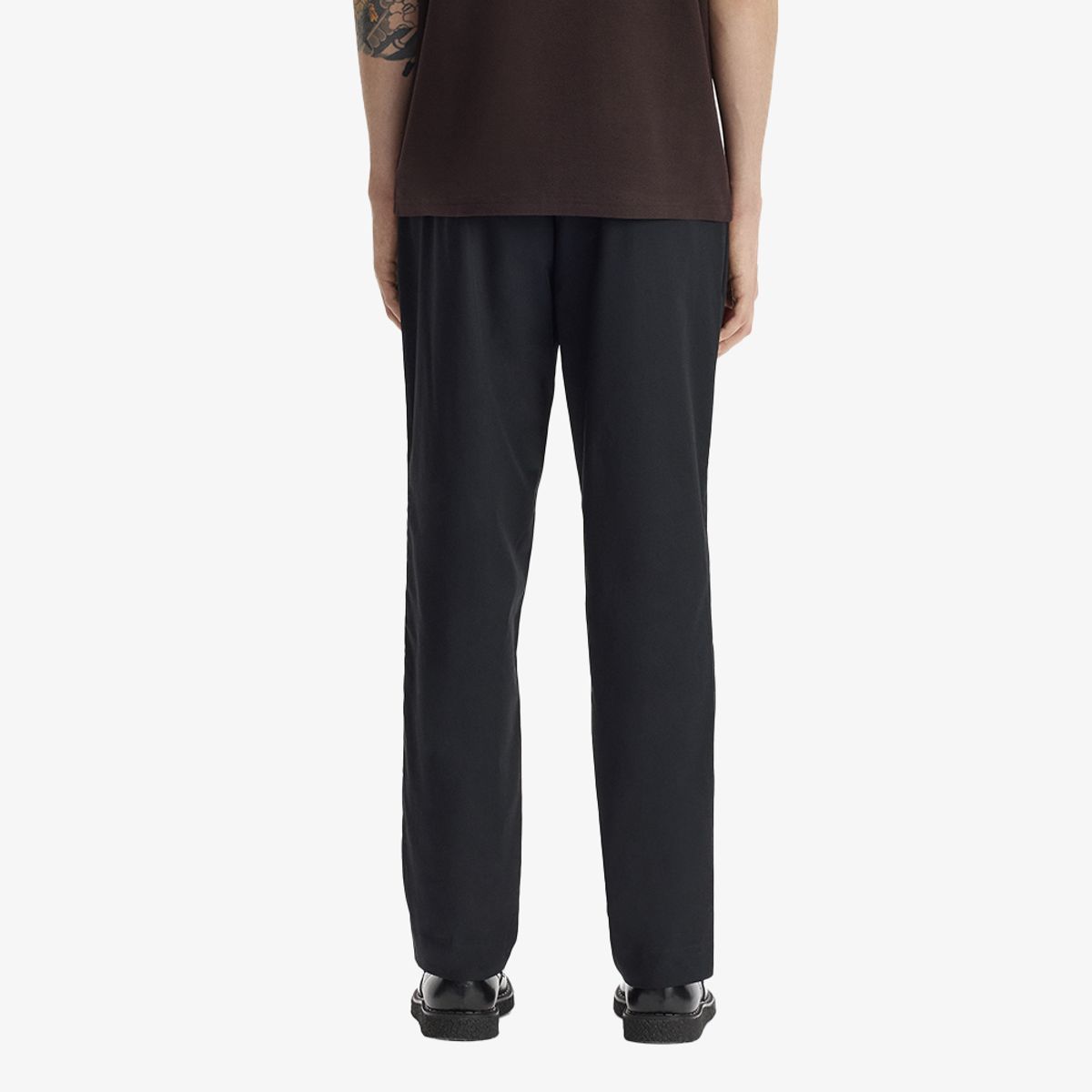 프레드페리(FRED PERRY) [Sharp] 슬림핏 트윌 트라우저 - 블랙 AFPM2G32301-198