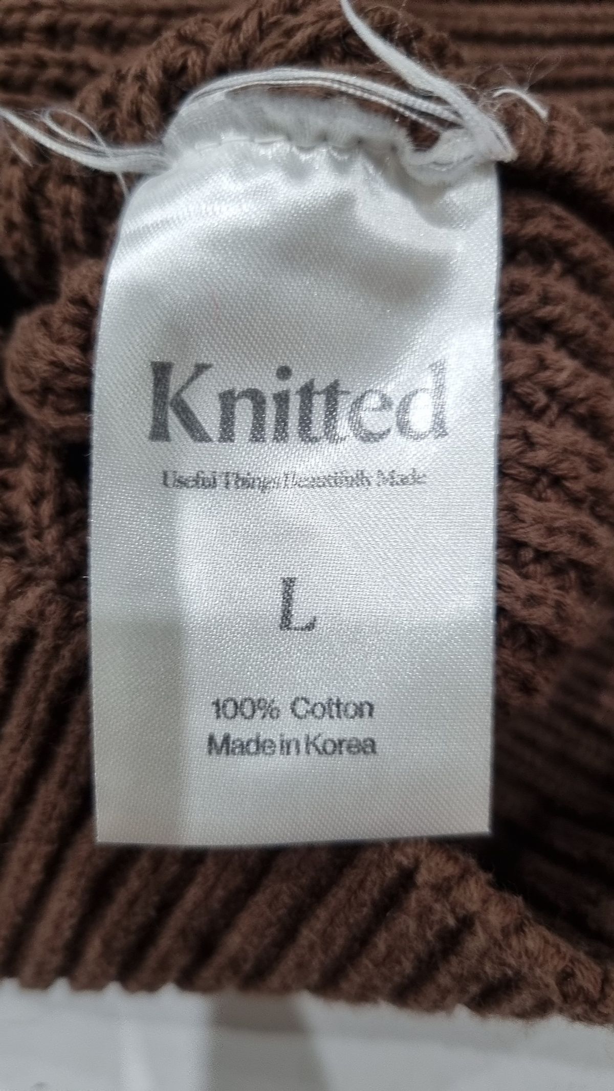 니티드(KNITTED) 니트/스웨터 L