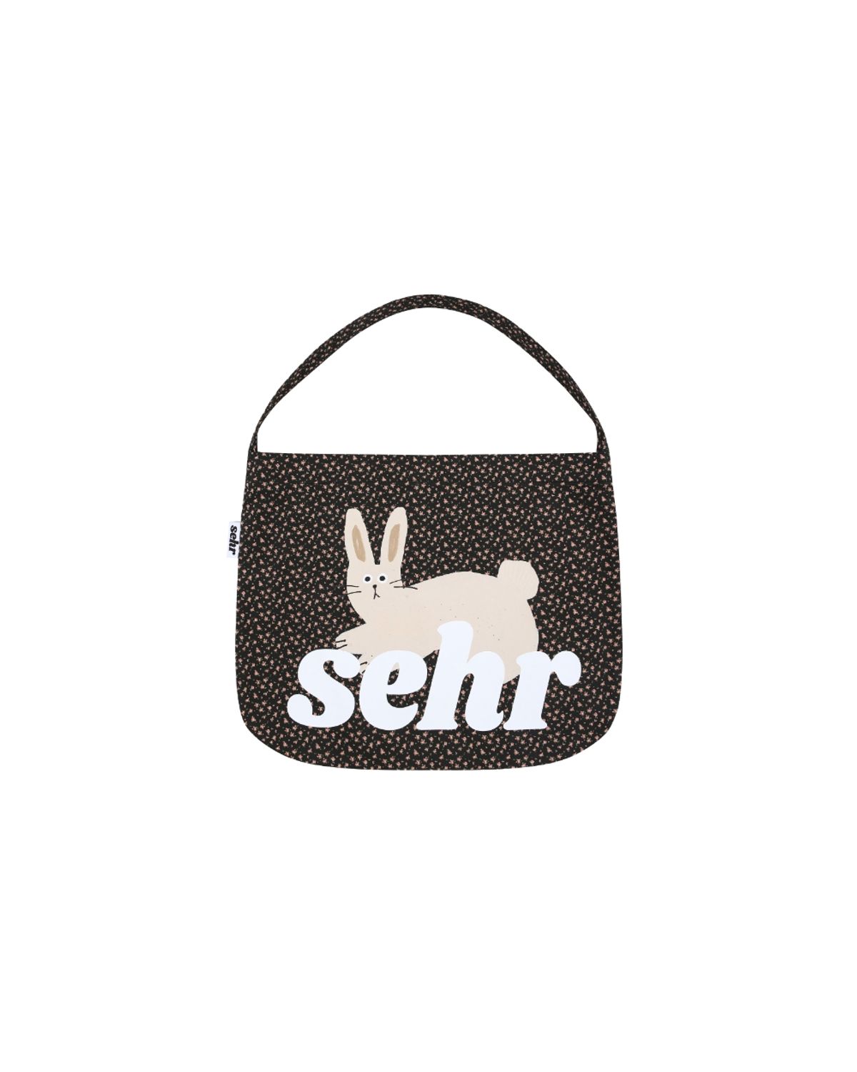 세르(SEHR) My Bunny Flower Easy Bag (Black)