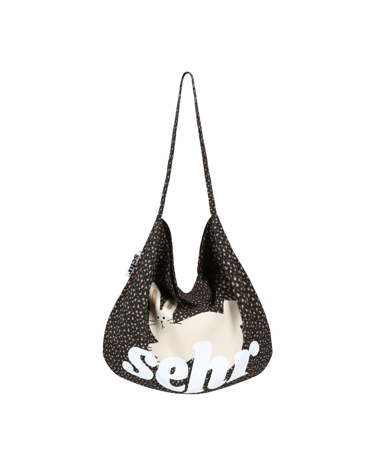 세르(SEHR) My Bunny Flower Easy Bag (Black)