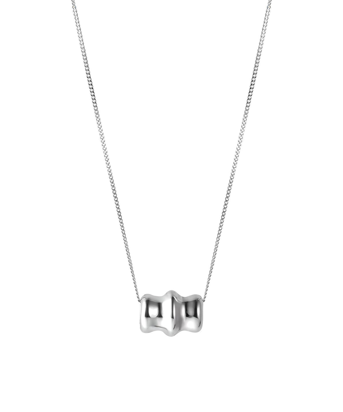 베흐트(VERTE) [925 silver] Un.silver.221 / gross galbe necklace