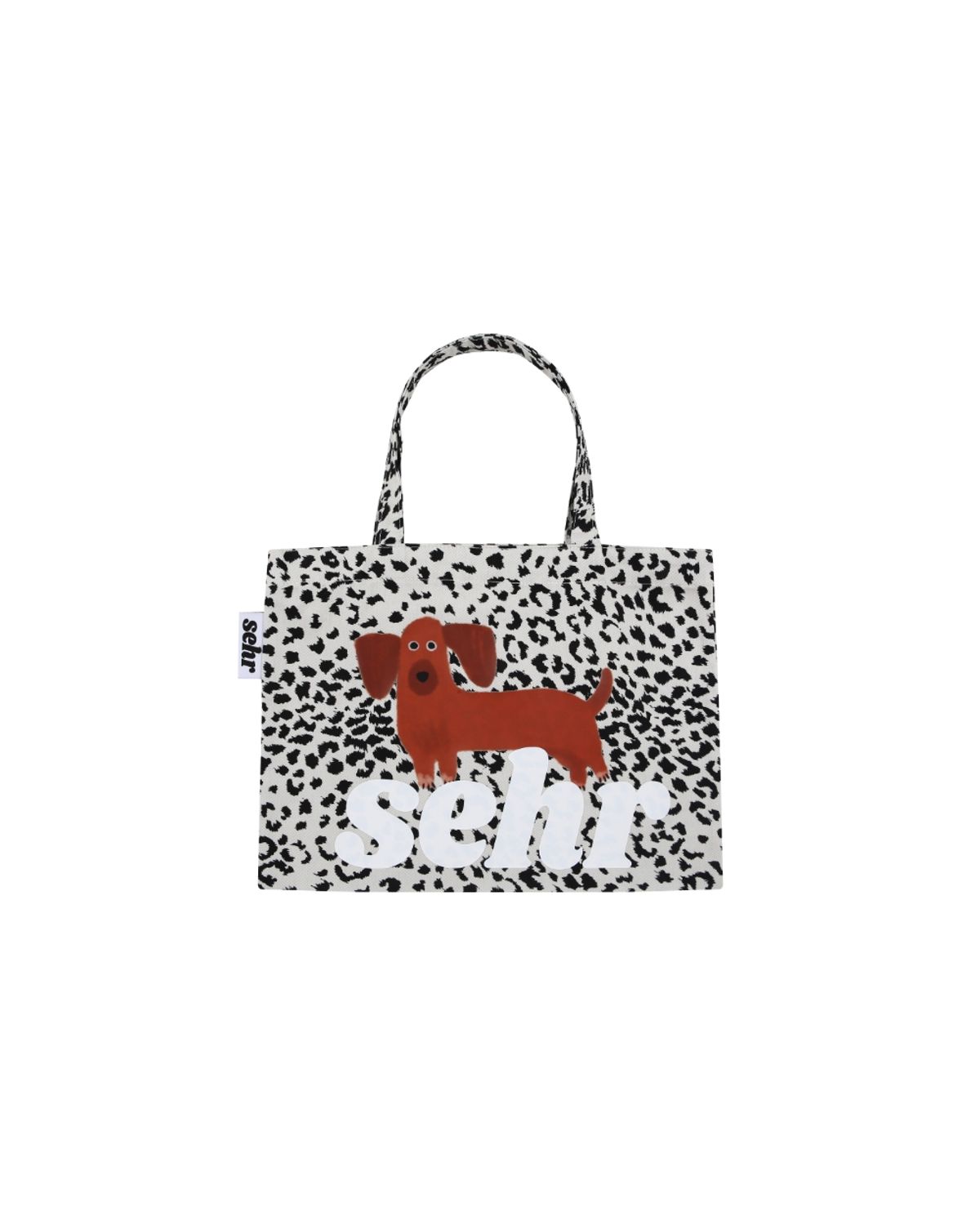 세르(SEHR) My Puppy Leopard Mini Bag (Ivory)