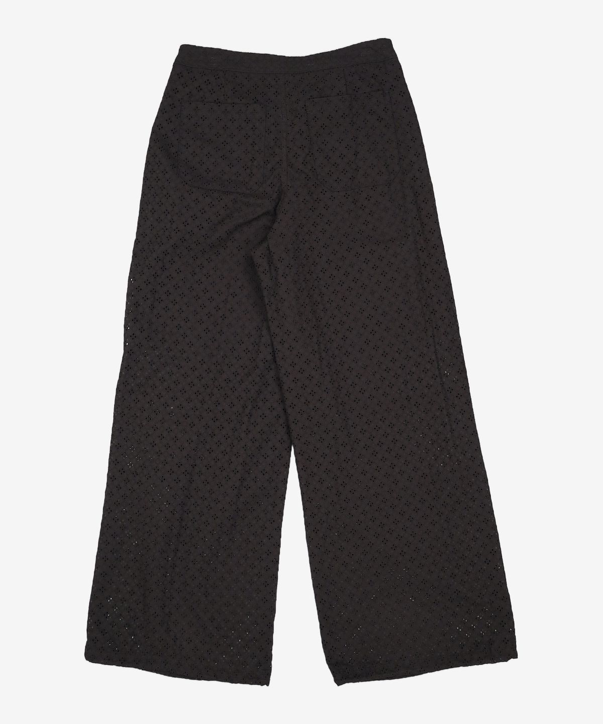 뚜오미오(TUOMIO) EYELET BELT BAG PANTS [BLACK] 1