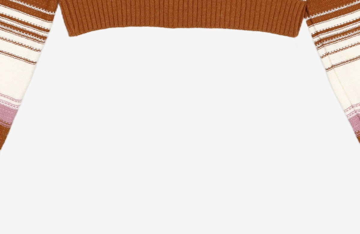 오아이오아이 컬렉션(OIOI COLLECTION) COLOR LAYERING CROP CARDIGAN [BRICK] FREE