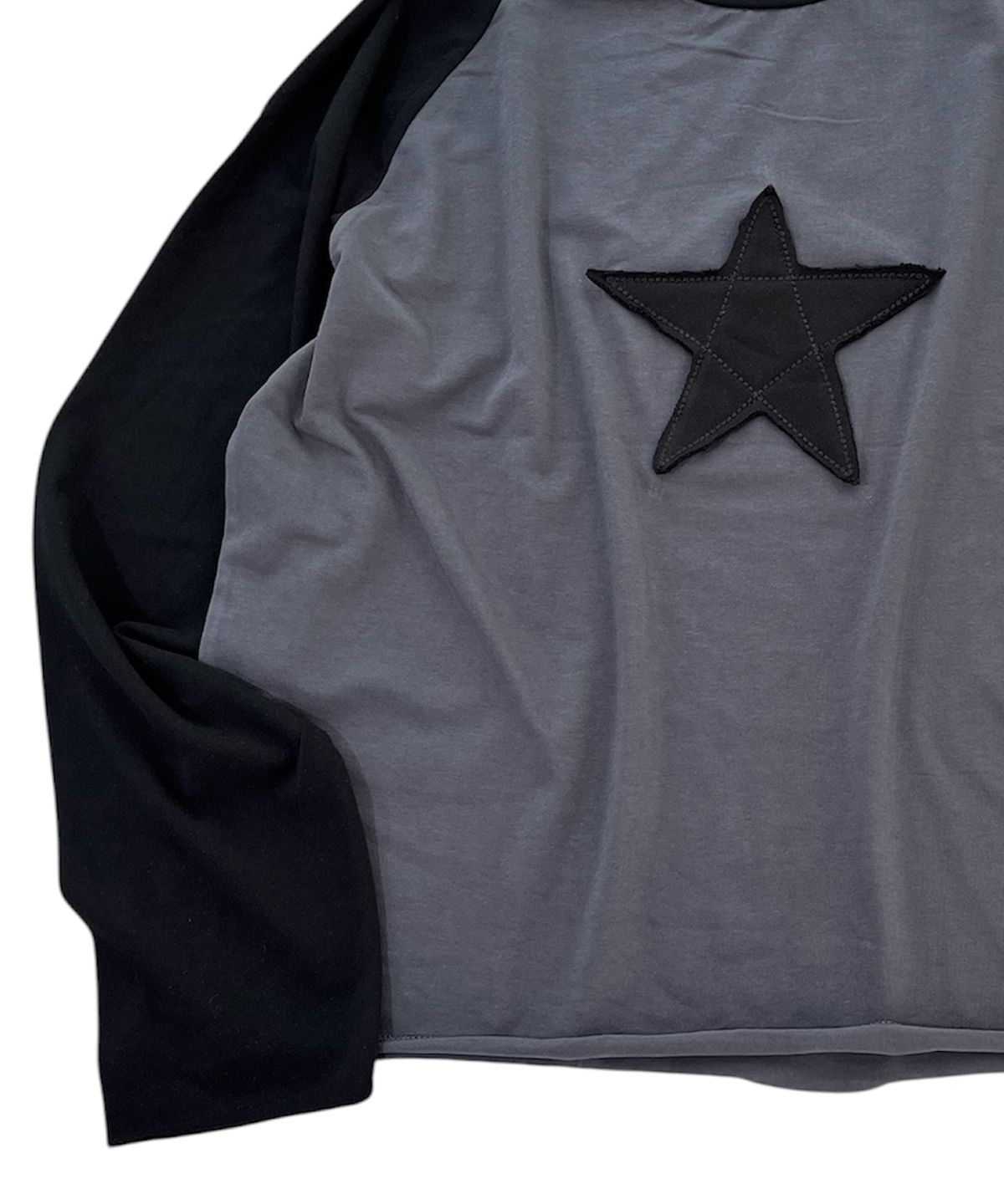 스케이터락(SK8ER ROCK) Star Raglan T-Shirt (Darkgray black)
