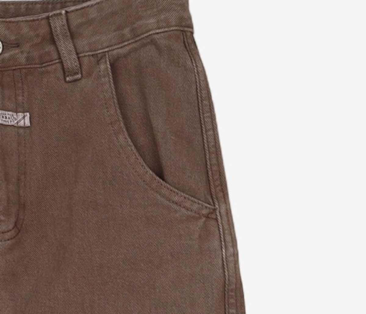 마리떼 프랑소와 저버(MARITHÉ + FRANҪOIS GIRBAUD) W COULEUR DENIM PANTS sand 25