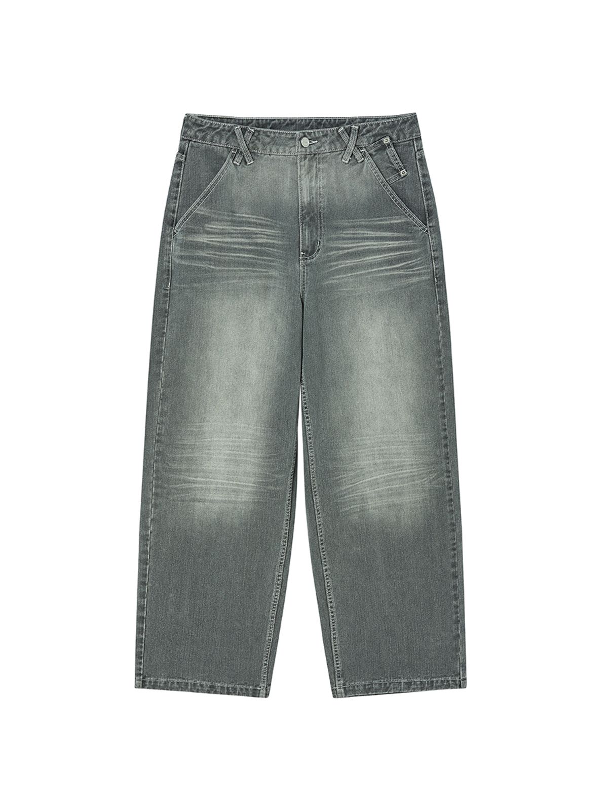 엔와이엑스엑스(NYXX) DOUBLE CAT WASHED DENIM GREY