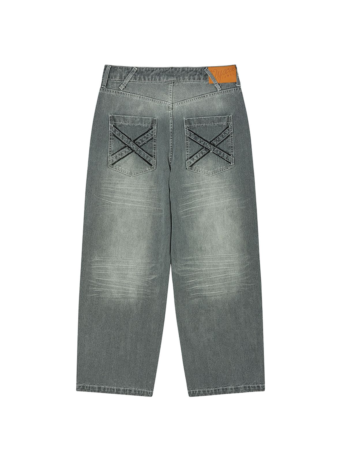 엔와이엑스엑스(NYXX) DOUBLE CAT WASHED DENIM GREY