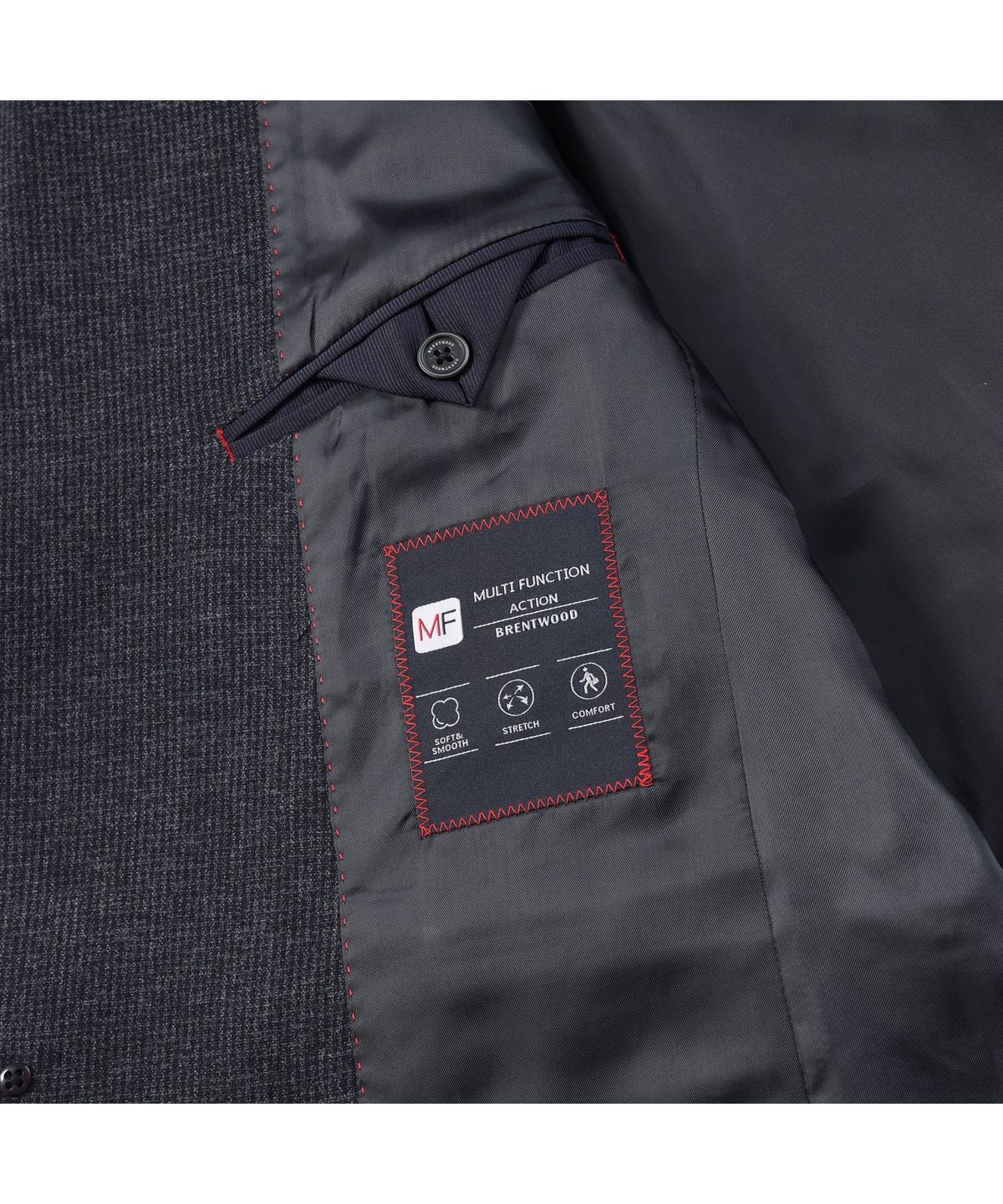 브렌우드(BRENTWOOD) T/R 기모 마이크로 자켓 BRJCW26421NYX