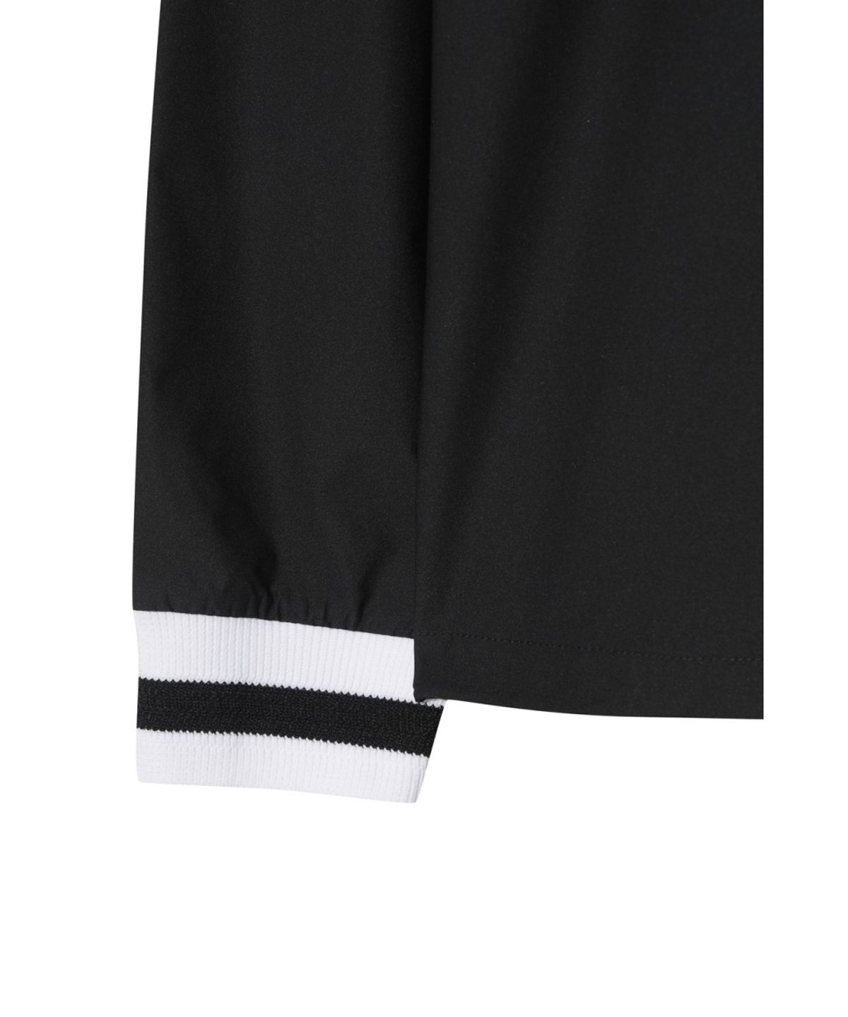 왁(WAAC) Women Color Block Rib Pullover WWTBS26104BKX