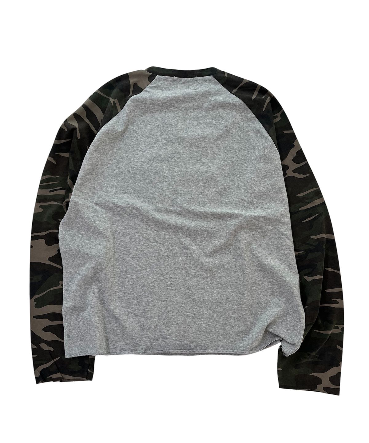 스케이터락(SK8ER ROCK) Star Raglan T-Shirt (Melangegray/camouflage)