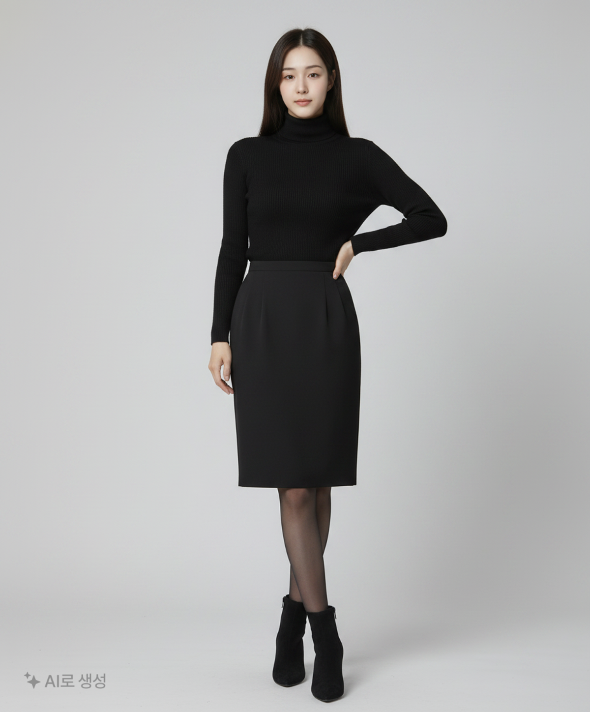 아쿠아 스큐텀(AQUASCUTUM) 롱스커트 L
