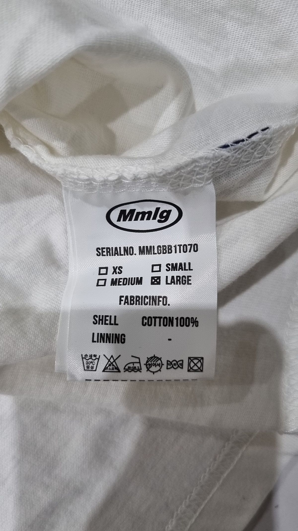 엠엠엘지(MMLG) [Mmlg] I’M HF-T (WHITE) L