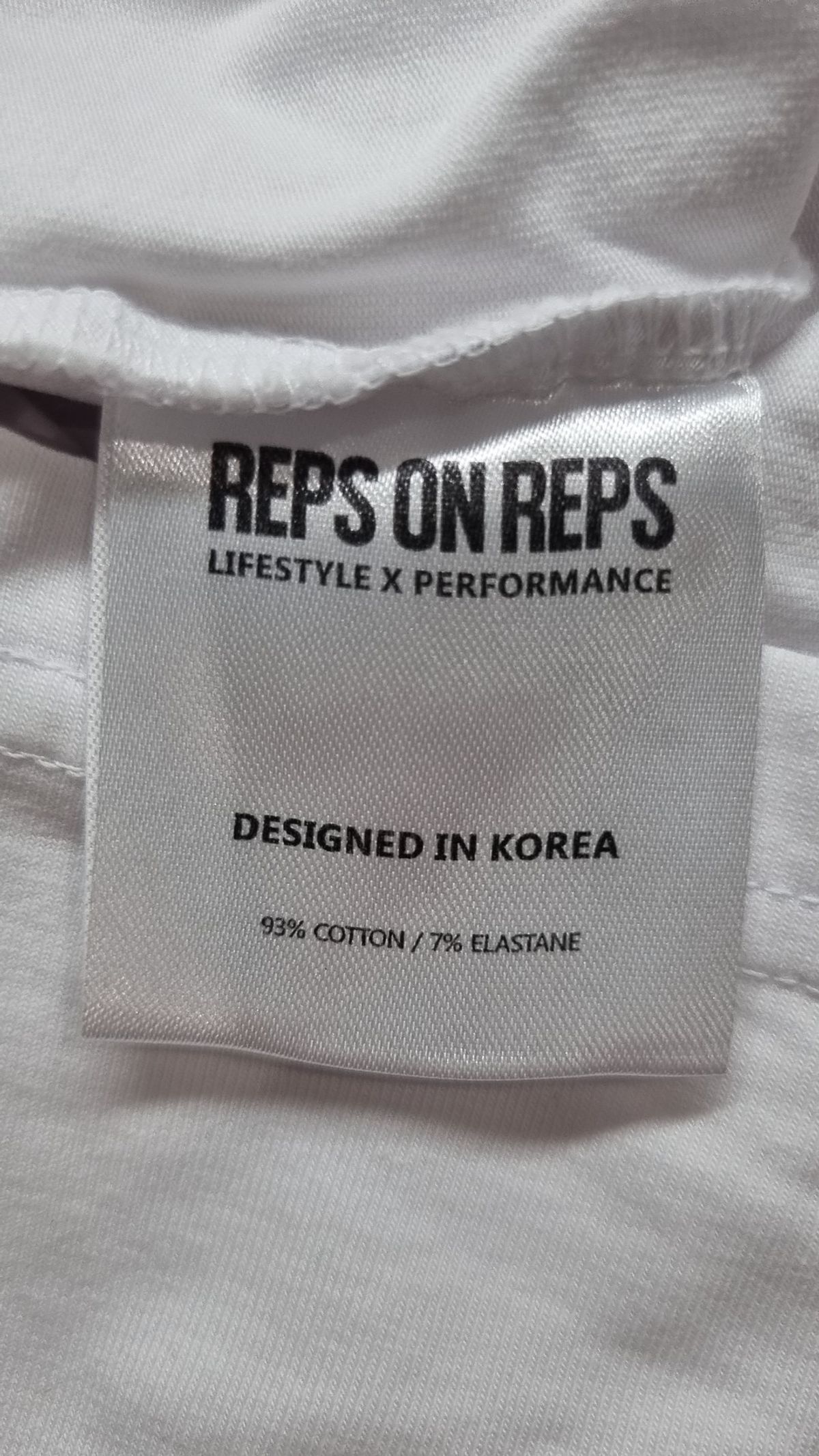 랩스온랩스(REPSONREPS) 반소매 티셔츠 S