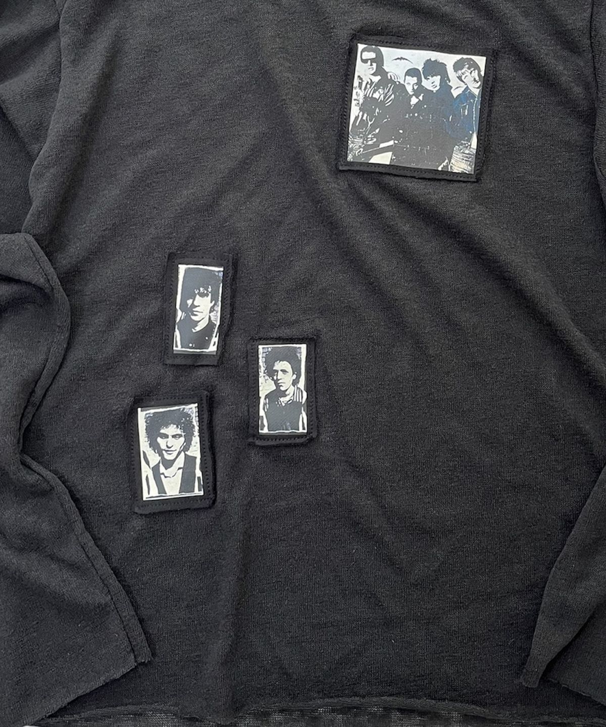 스케이터락(SK8ER ROCK) Riot Archive See-Thirough Knit (Black)