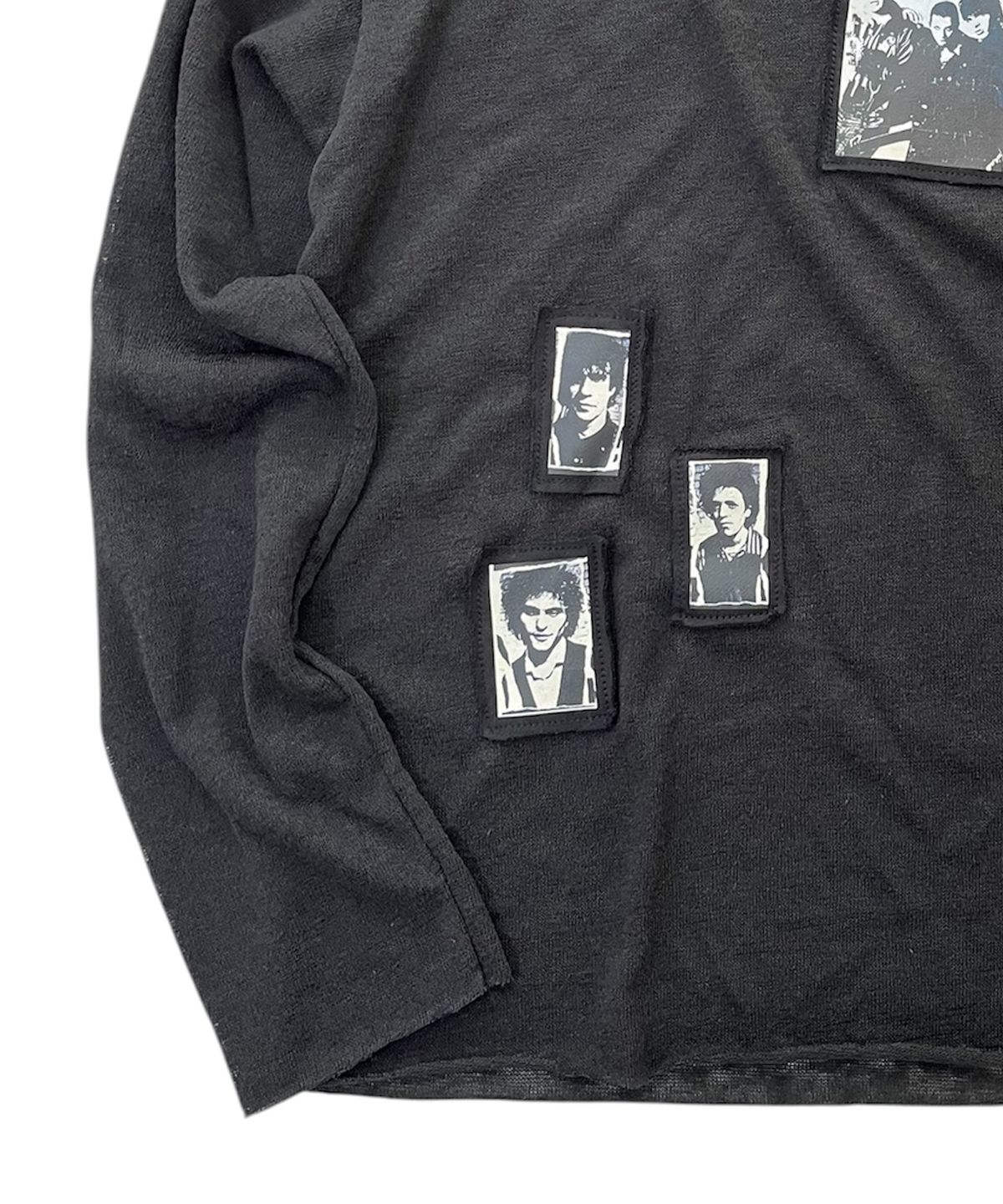 스케이터락(SK8ER ROCK) Riot Archive See-Thirough Knit (Black)