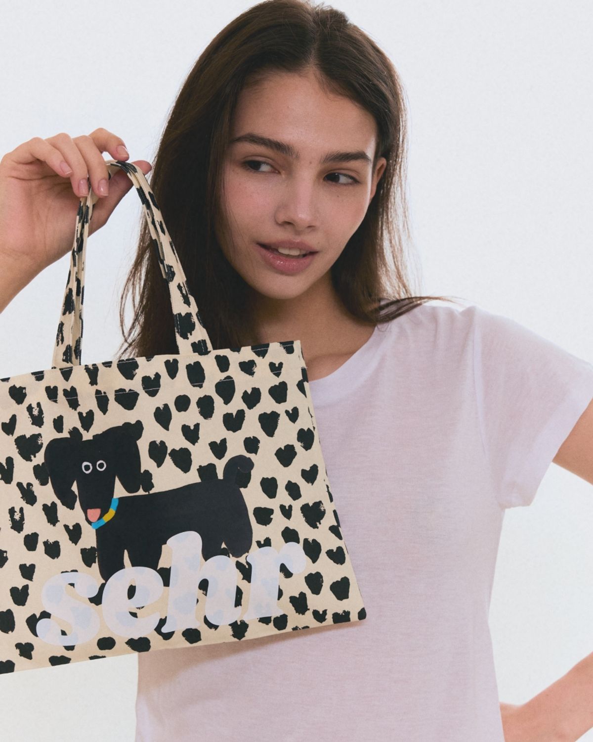 세르(SEHR) My Puppy Love Mini Bag (Ivory)