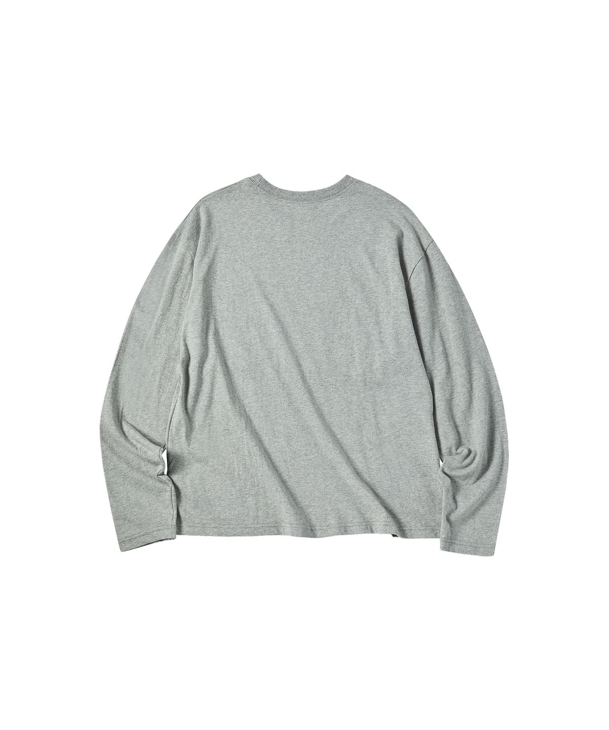 꼬모니노즈(COMONINOZ) W MUSHROOM PATCH T-SHIRT [GRAY]