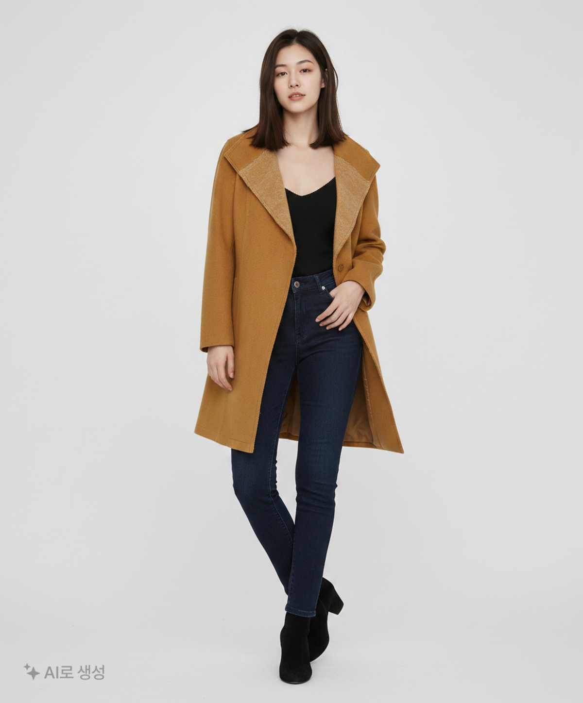 블루페페(BLUPEPE) 겨울 기타 코트 85