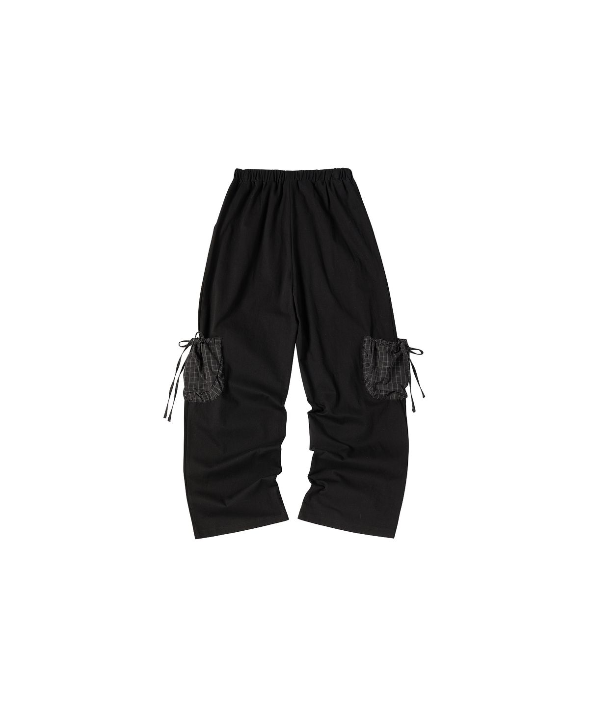 꼬모니노즈(COMONINOZ) W SIDE POCKET PANTS [BLACK]