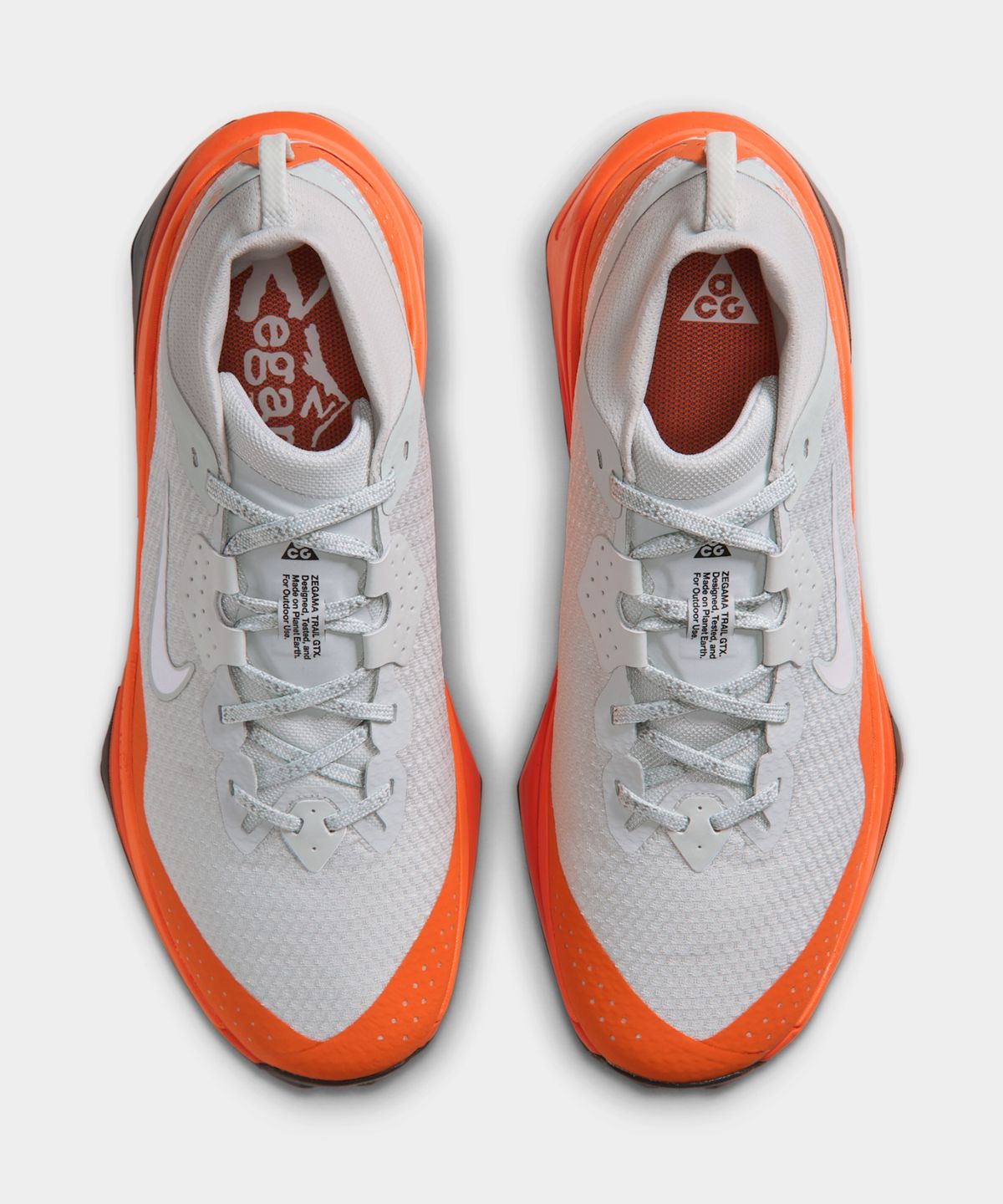 나이키(NIKE) ACG 제가마 트레일 GORE-TEX M - 라이트 실버:세이프티 오렌지:블랙:서밋 화이트 / IO7932-001
