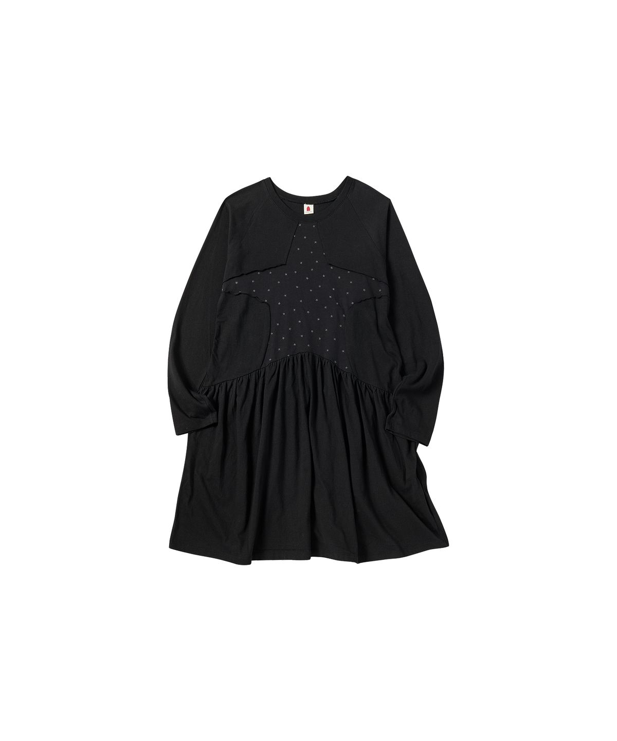 꼬모니노즈(COMONINOZ) W STAR ONE PIECE [BLACK]
