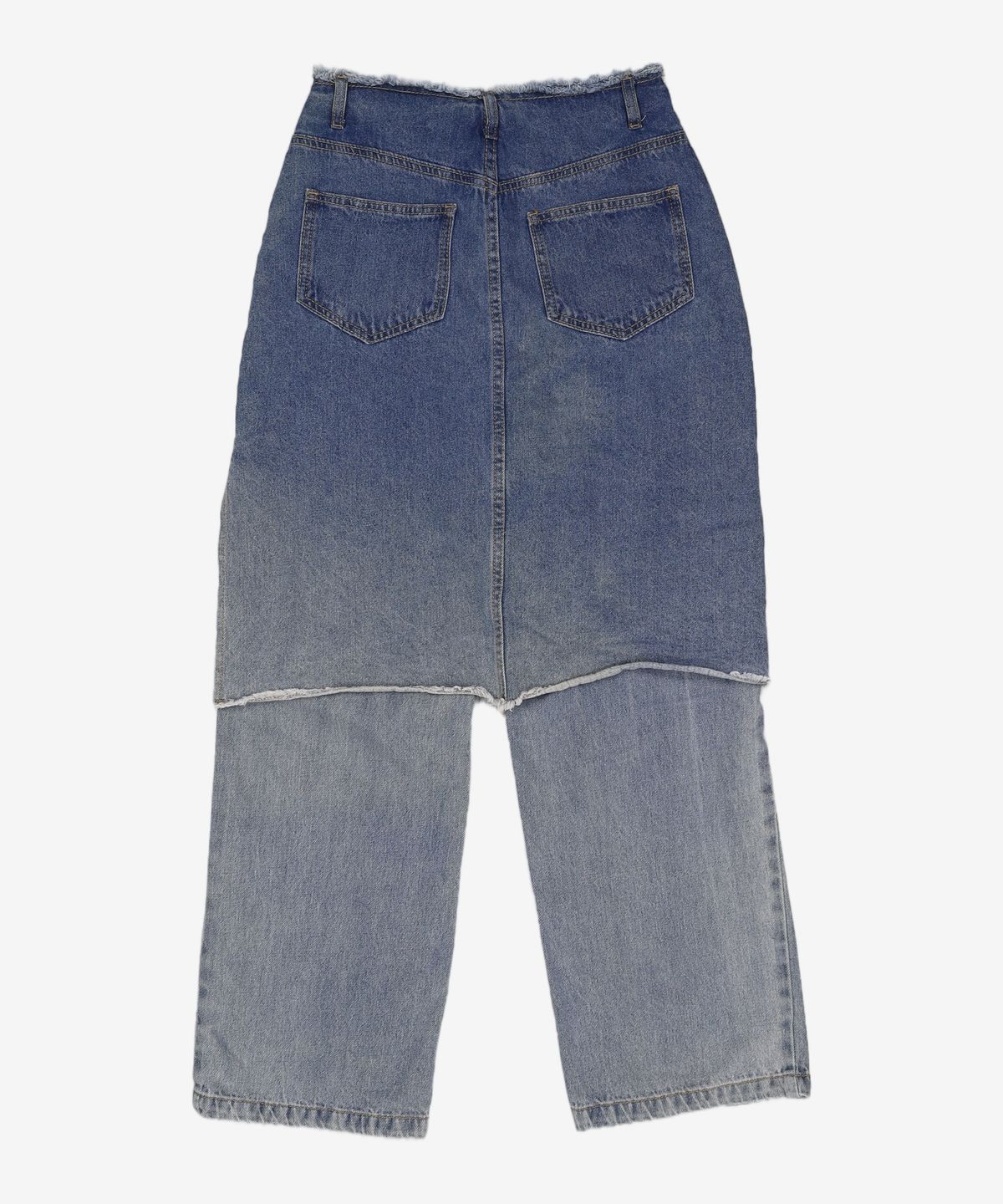 오아이오아이 컬렉션(OIOI COLLECTION) DENIM SKIRT PANTS [LIGHT BLUE] S
