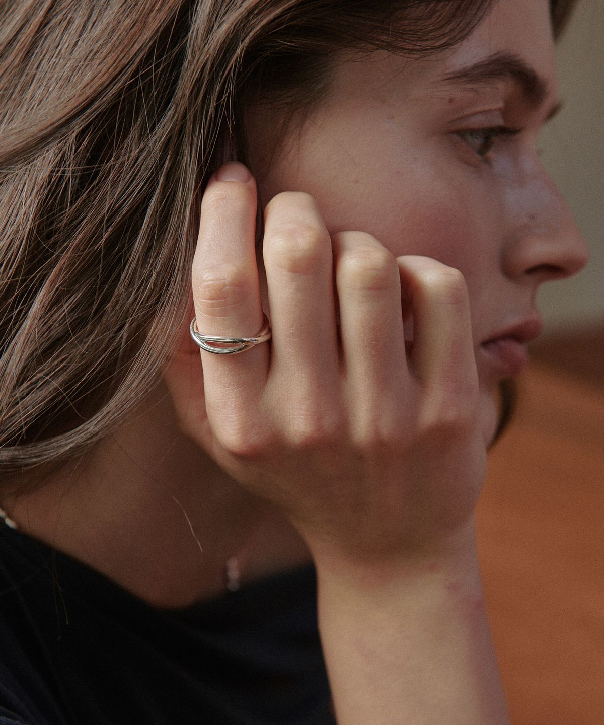 베흐트(VERTE) [925 silver] Cinq.silver.238 / volute ring