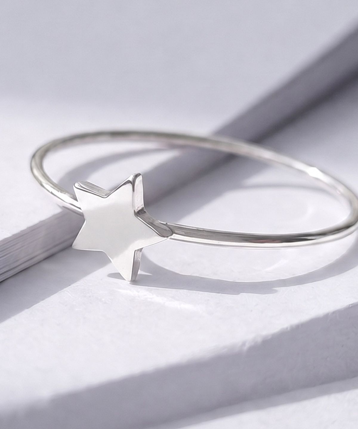 엘렌쥬얼리(HELENE JEWELRY) 실버 925 Silver 샤인 스타 미스 링 은 실 반지