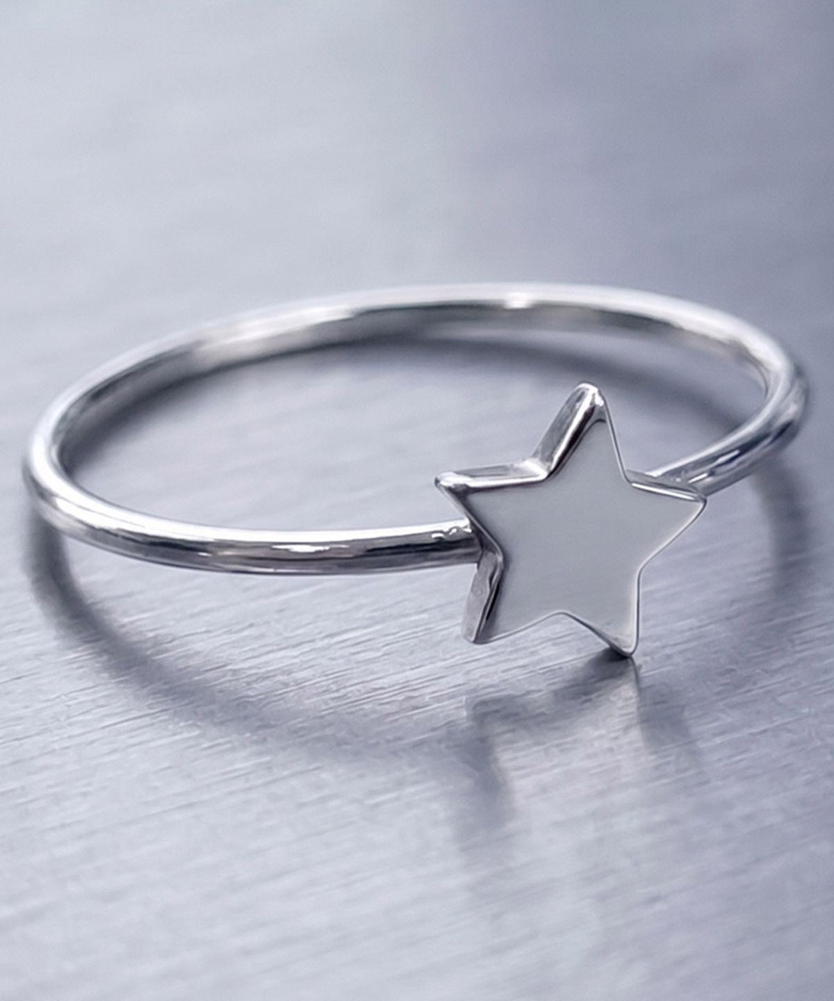 엘렌쥬얼리(HELENE JEWELRY) 실버 925 Silver 샤인 스타 미스 링 은 실 반지