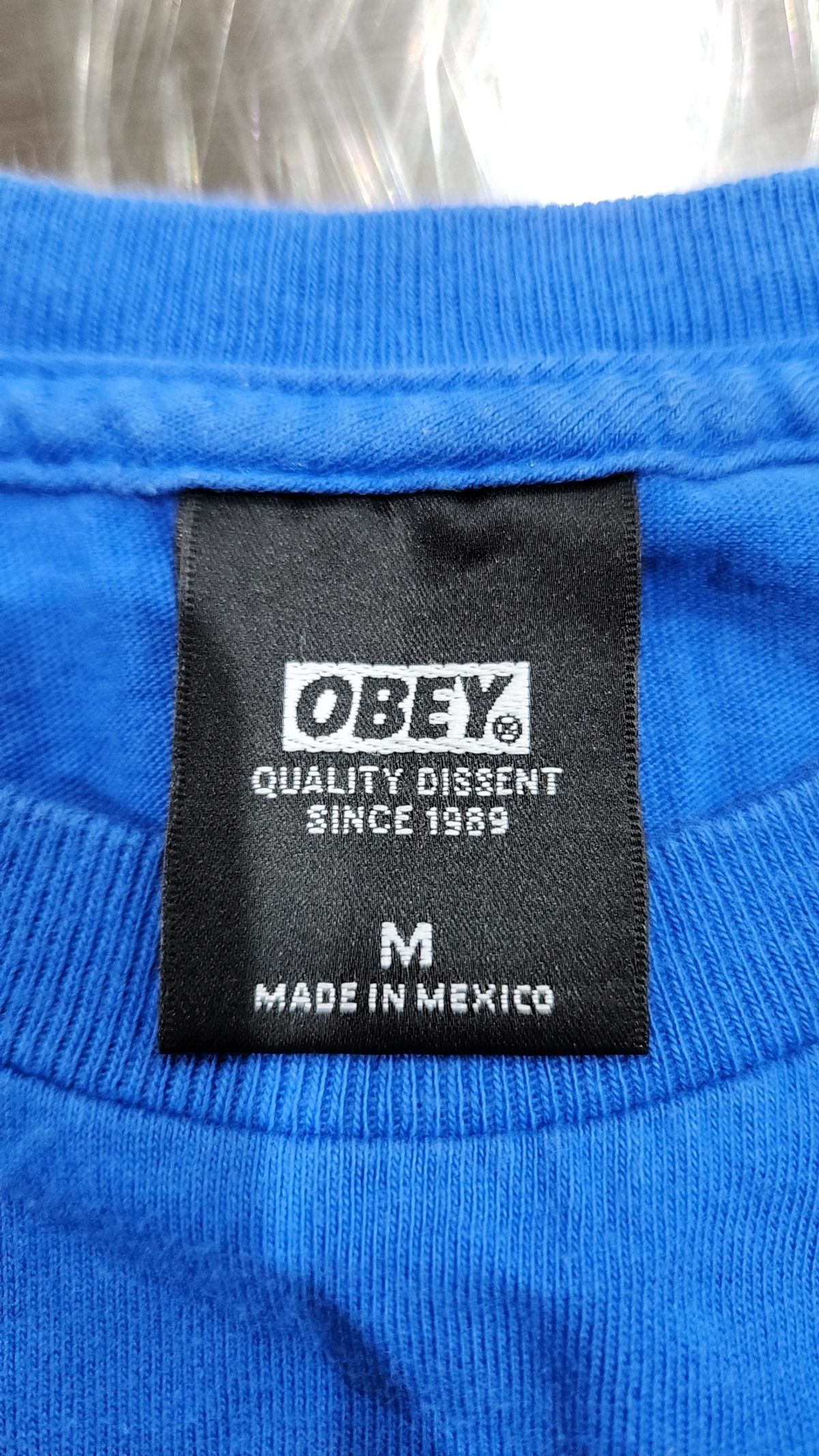 오베이(OBEY) 반소매 티셔츠 M