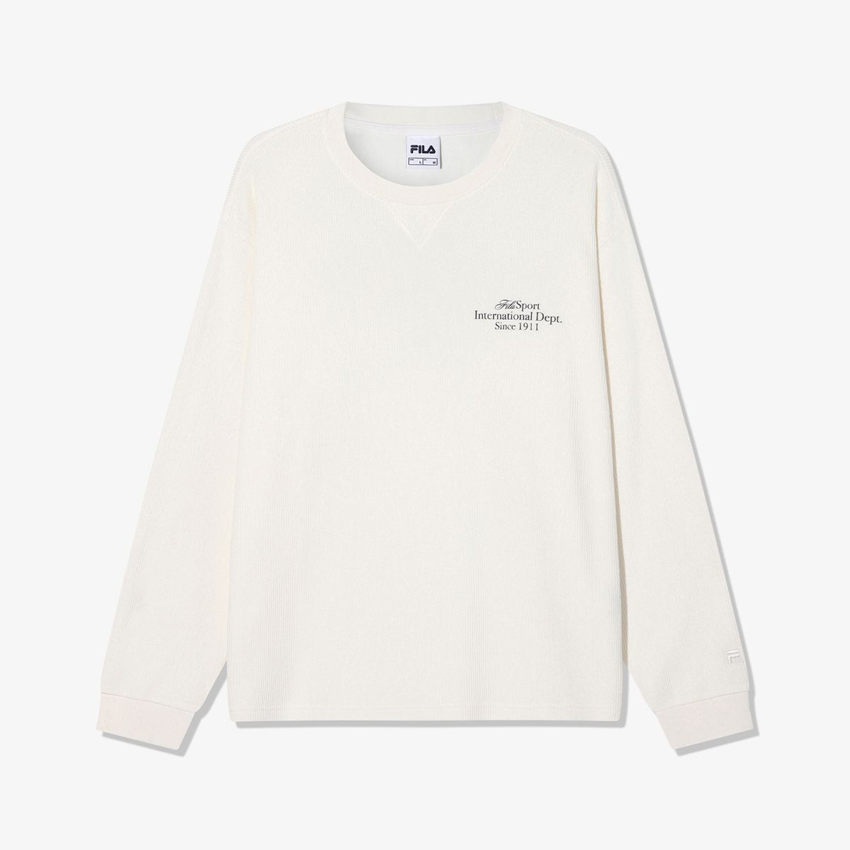 휠라(FILA) 그래픽 긴팔티(FS263RL01X003175)