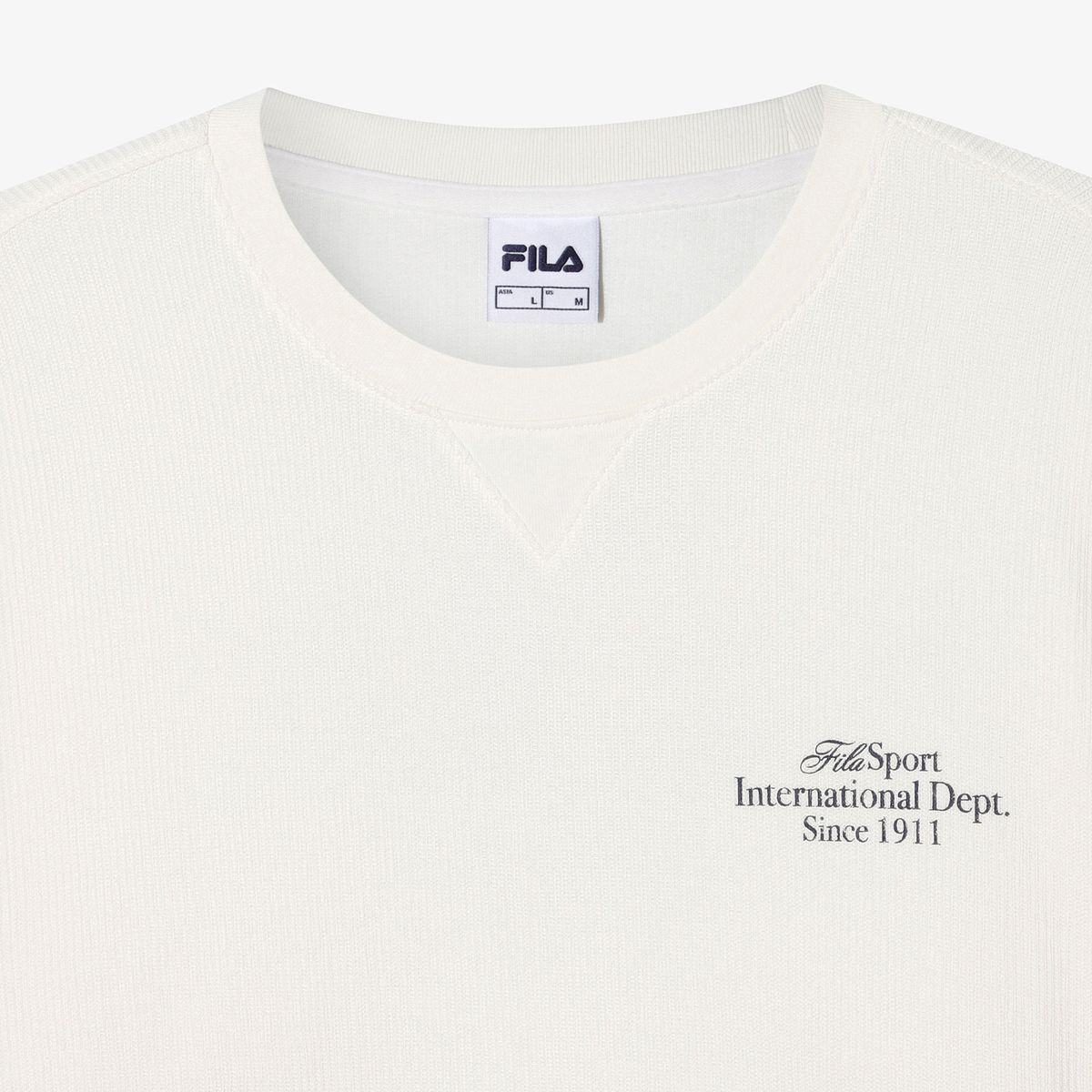 휠라(FILA) 그래픽 긴팔티(FS263RL01X003175)