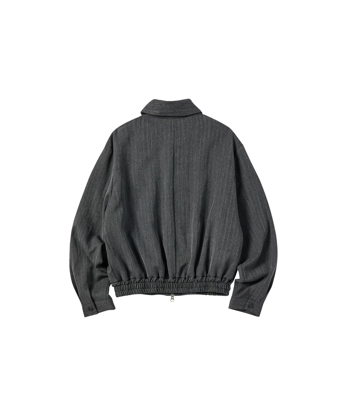 꼬모니노즈(COMONINOZ) W HERRINGBONE JUMPER [BLACK]