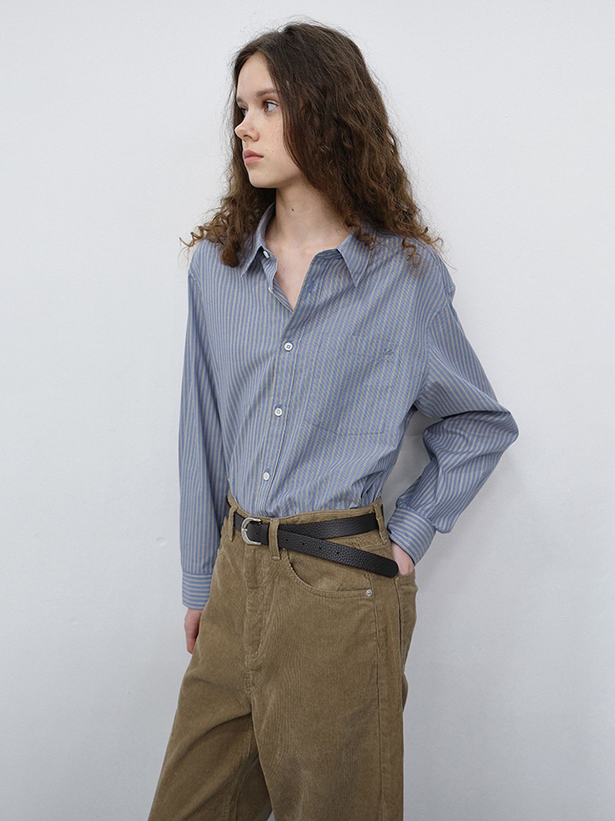 던스트(DUNST) D-BUCKLE CLASSIC BELT_UDBE6F204_ESPRESSO