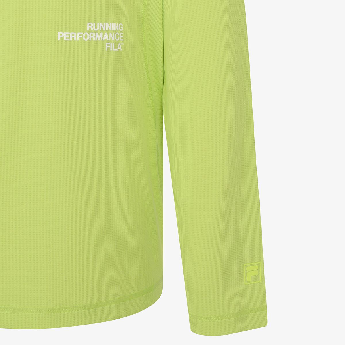 휠라(FILA) Drywave 러닝 메쉬 그래픽 긴팔티(FS263RL02X002300)
