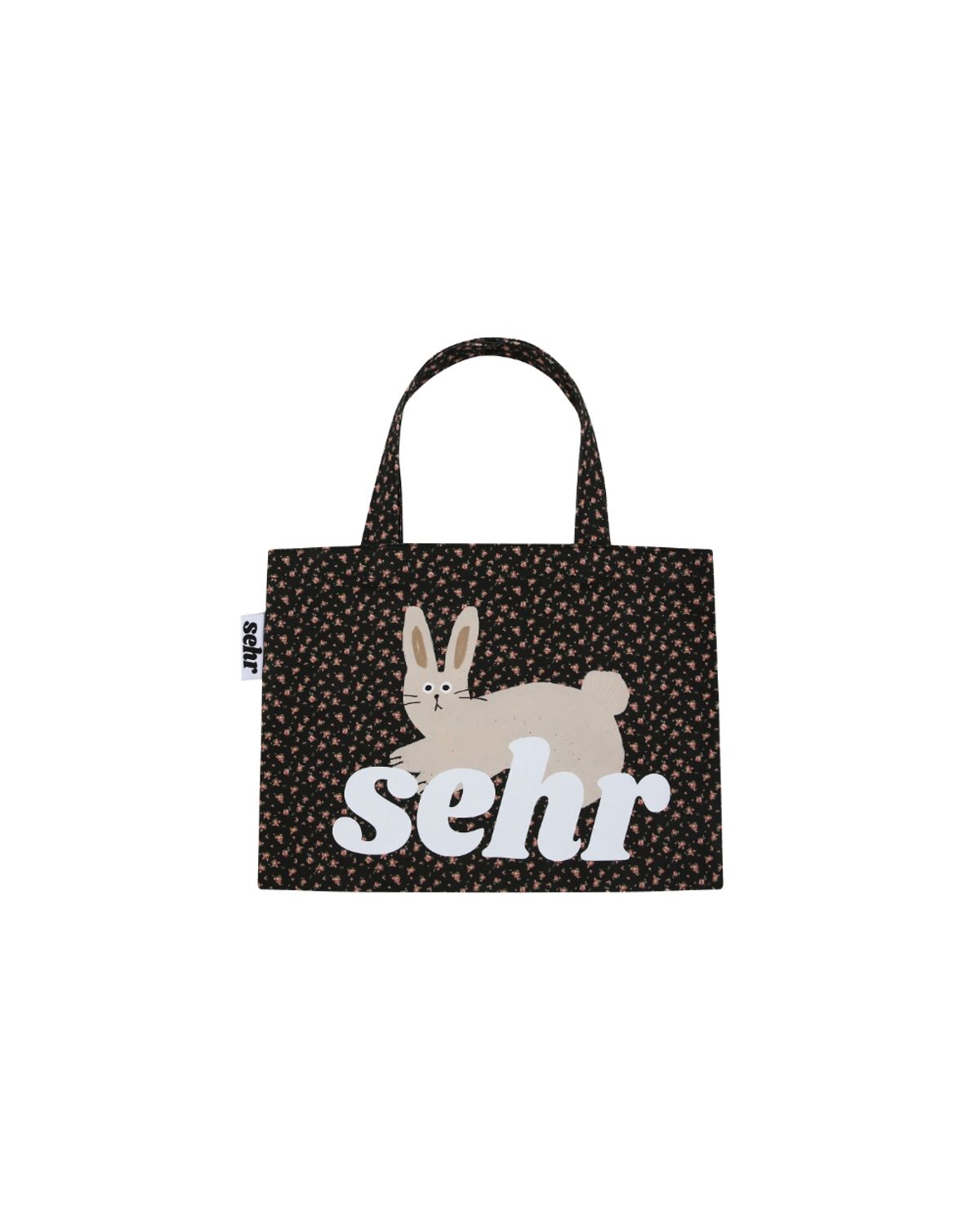 세르(SEHR) My Bunny Flower Mini Bag (Black)