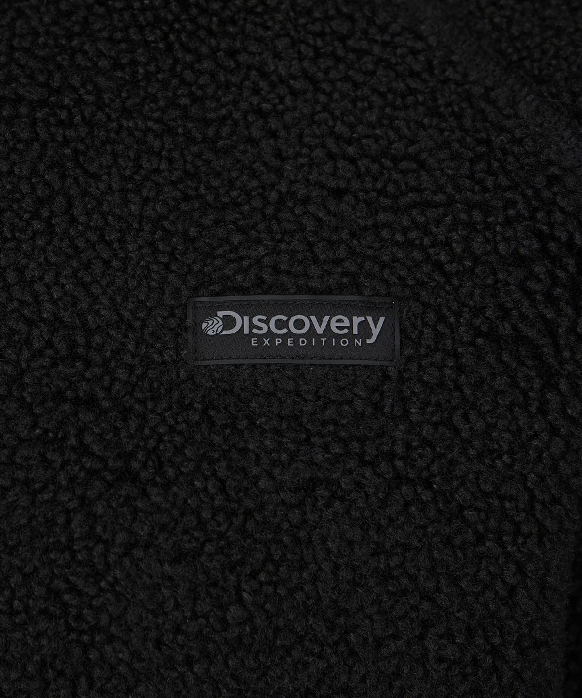 디스커버리 익스페디션(DISCOVERY EXPEDITION) 여성 테크플리스 하이넥 자켓 (BLACK)
