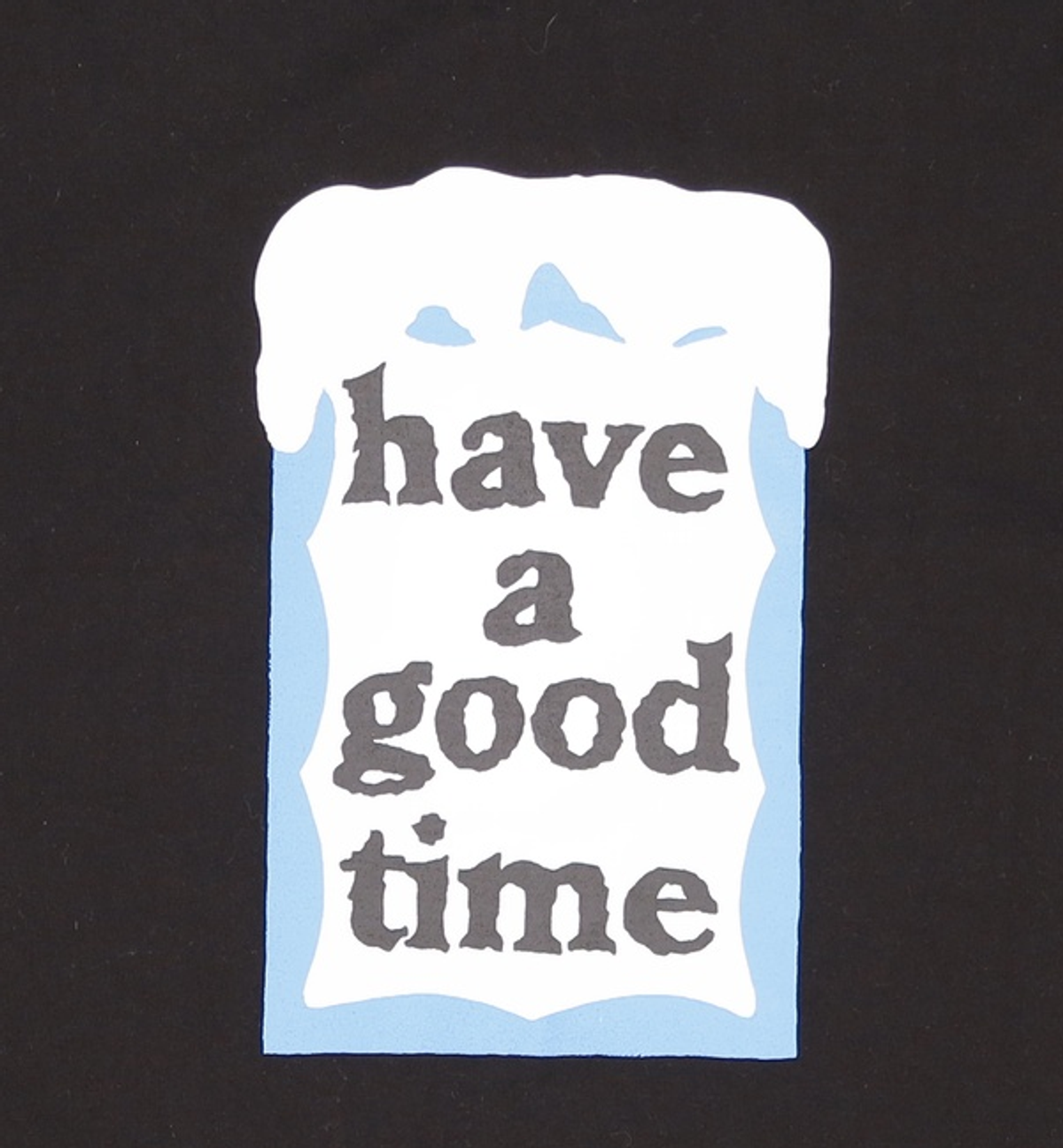 해브 어 굿 타임(HAVE A GOOD TIME) 반소매 티셔츠 L