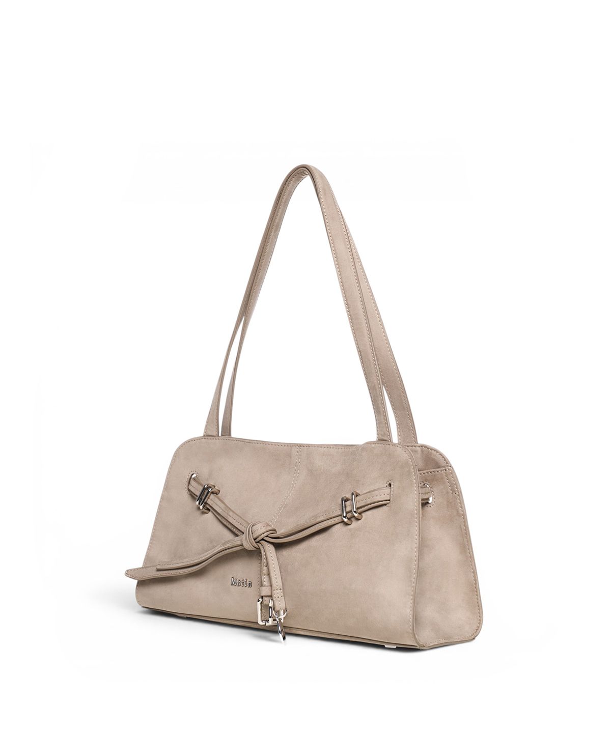 마뗑킴(MATIN KIM) DROP TAIL MELLOW SHOULDER BAG IN BEIGE