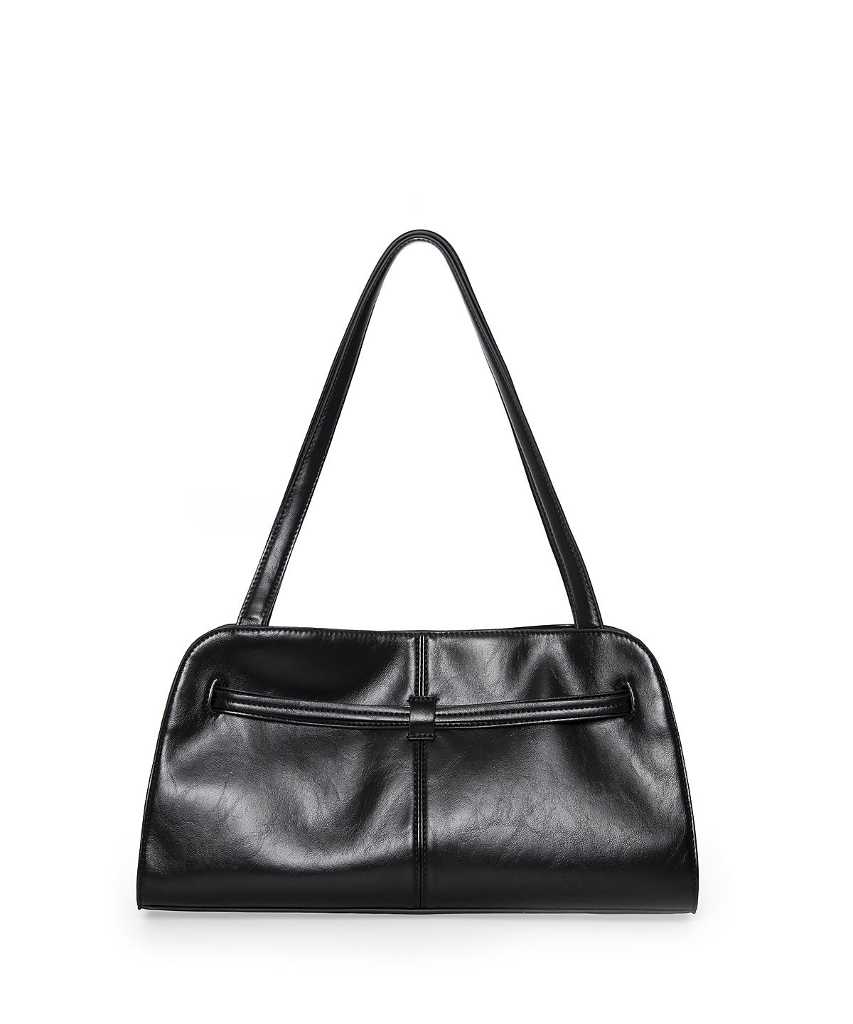 마뗑킴(MATIN KIM) DROP TAIL MELLOW SHOULDER BAG IN BLACK