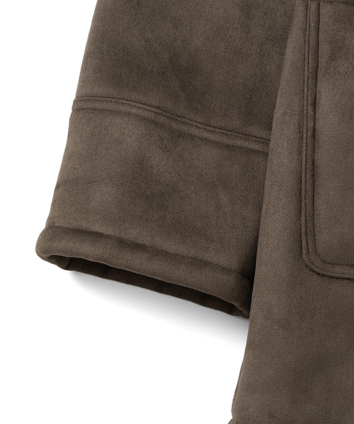더콜디스트모먼트(THECOLDESTMOMENT) TCM half shearling coat (brown)
