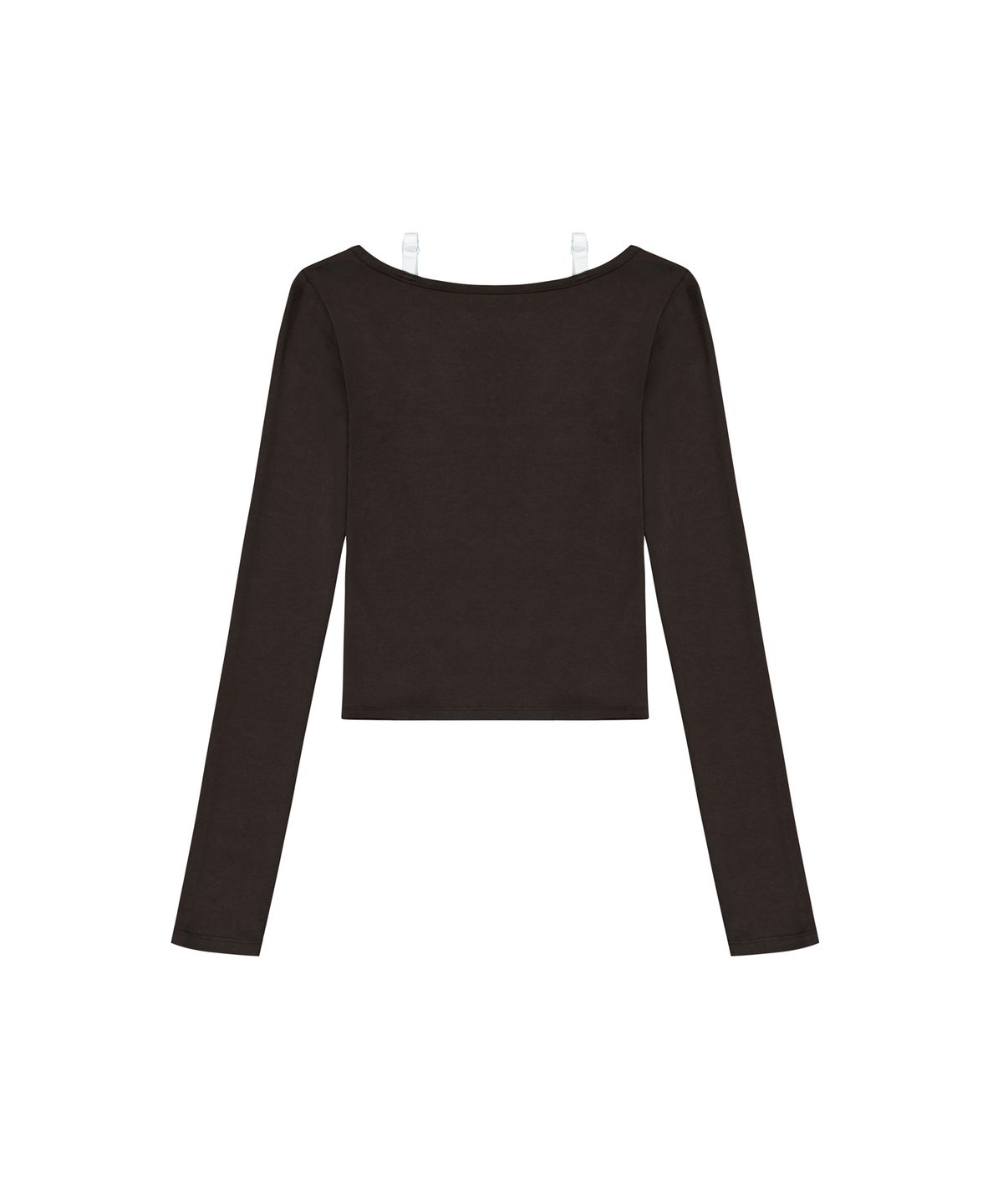 이와이이알(EYEER) Lace Layered Long Sleeve - Brown