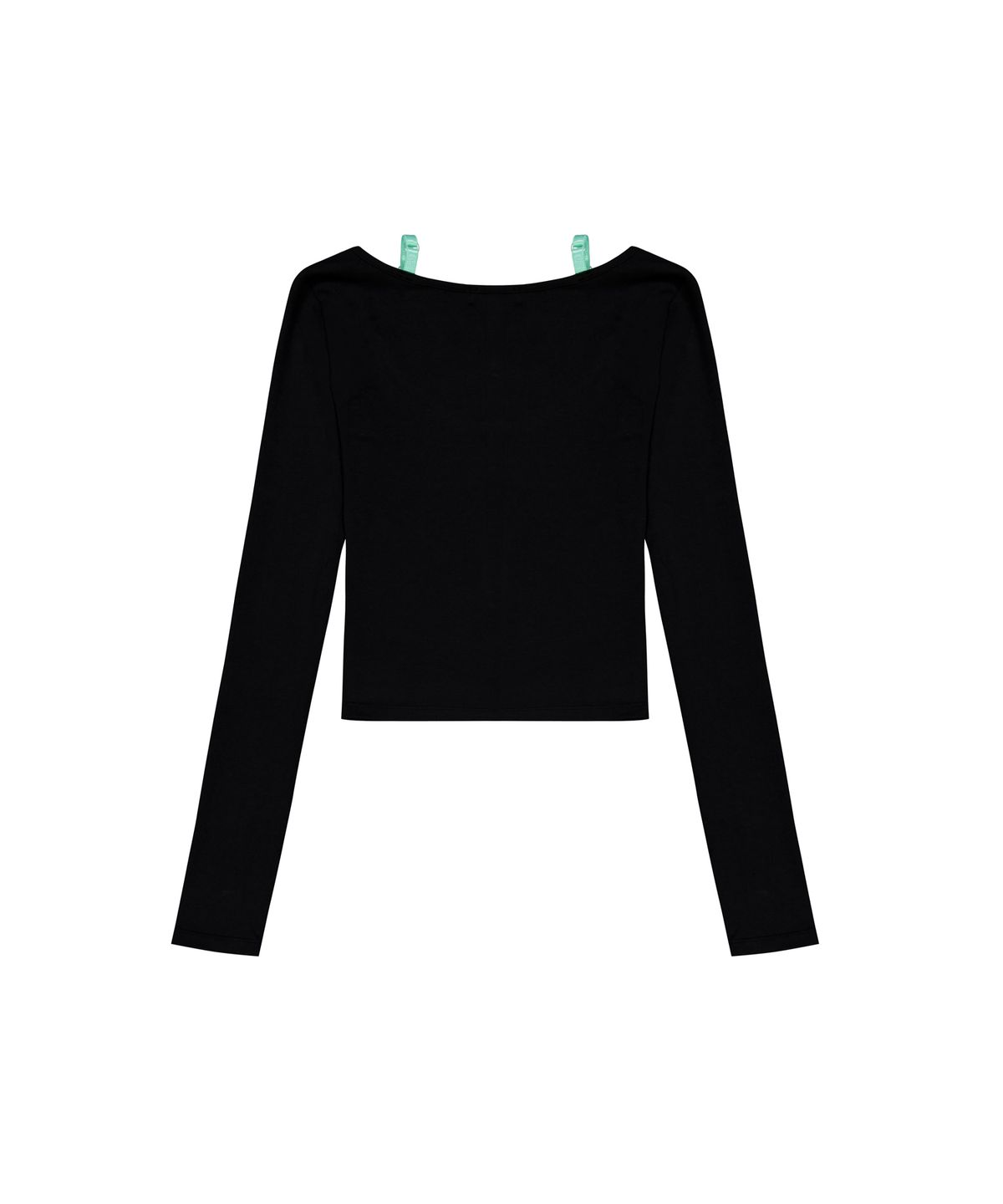 이와이이알(EYEER) Lace Layered Long Sleeve - Black