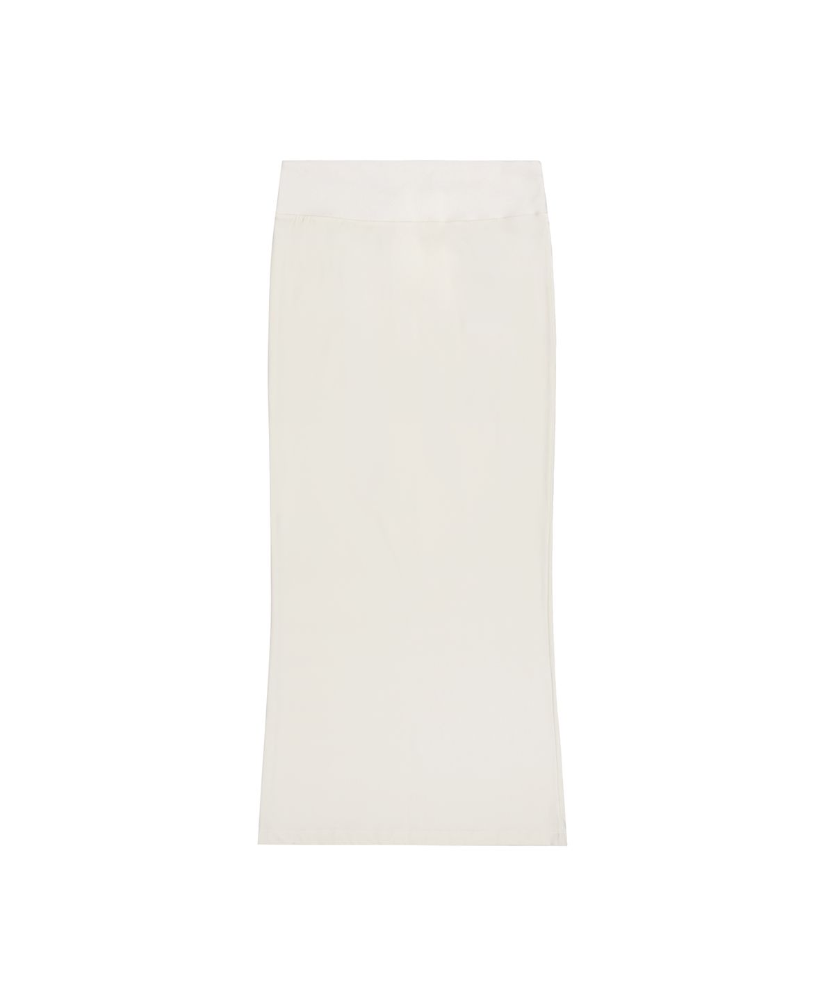 이와이이알(EYEER) Lip Graphic Slim Maxi Skirt - Cream